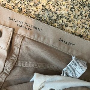 Banana Republic Slim Fit Traveler Pants